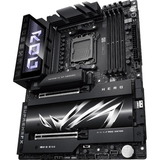 ASUS ROG Crosshair X870E Hero ATX Motherboard for AMD Socket AM5 CPUs